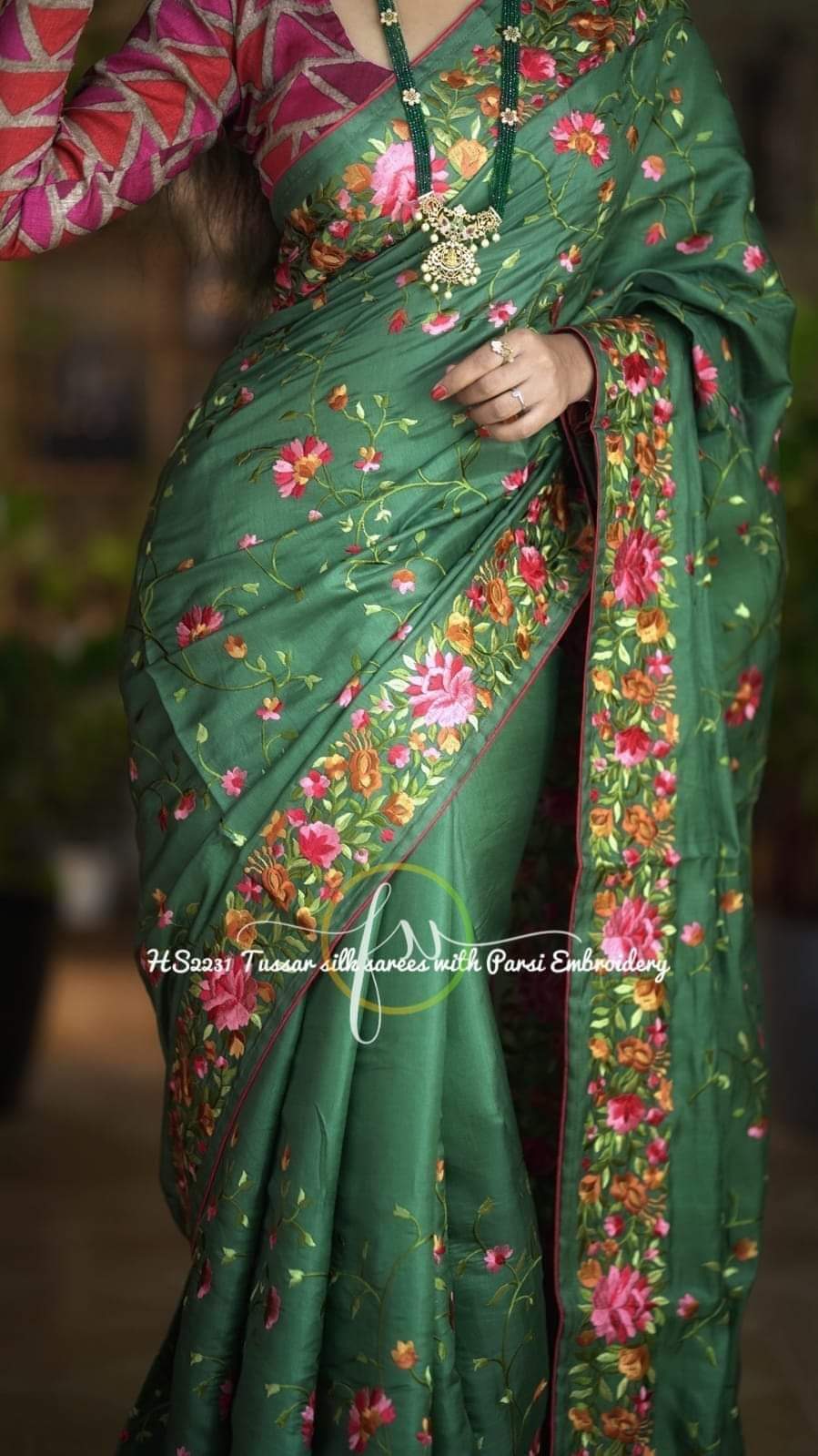 Handloom Tussar by Tussar