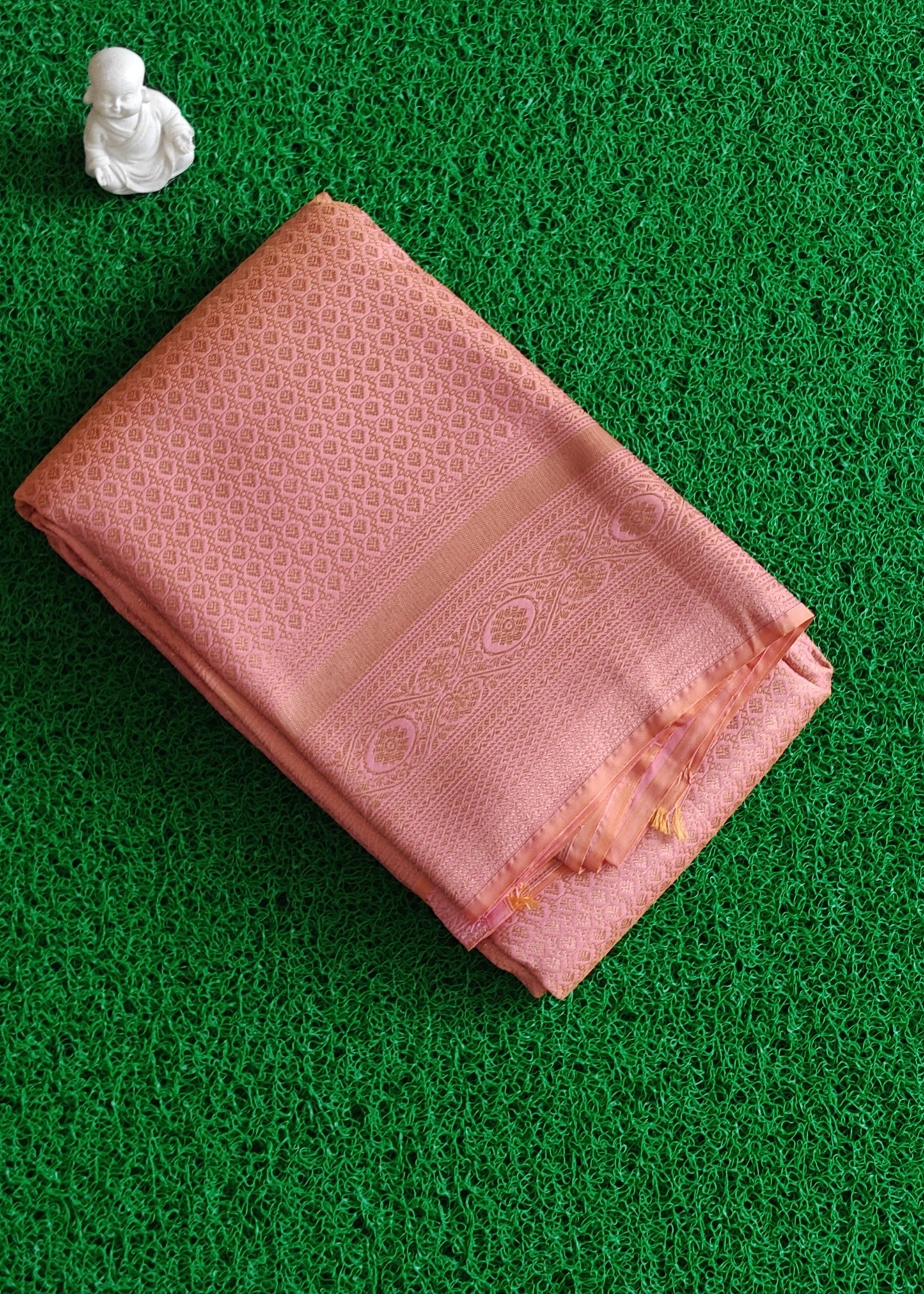 Pink Semi Silk Saree