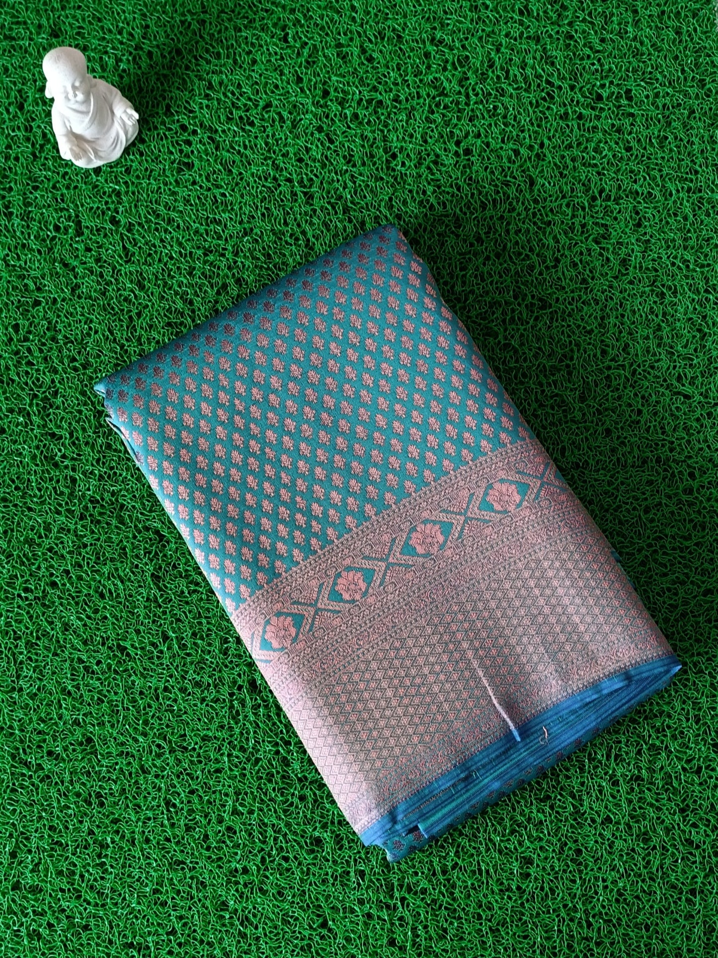 Blue Semi Silk Saree