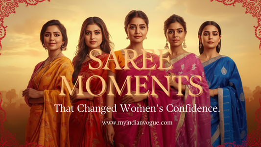 Saree Activism, Feminine Strength & Self-Confidence | Educational Blog | My Indian Vogue