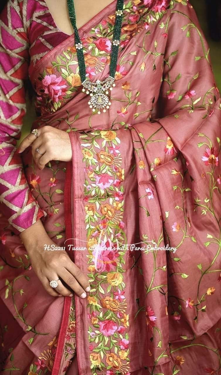Tussar Silk Saree 