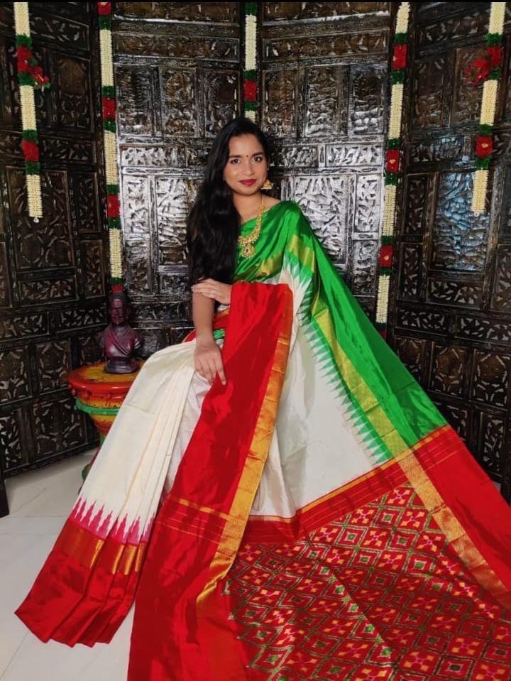 Authentic Ikkat Silk Sarees – Handwoven Luxury for the Modern Woman