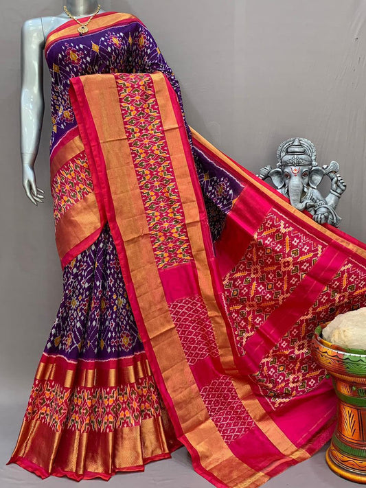 Pure Ikkat Silk Saree