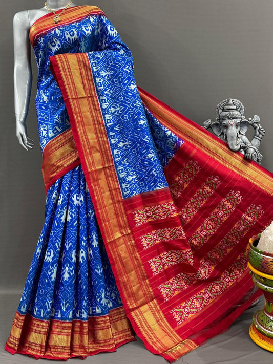 Ikkat Silk Saree 